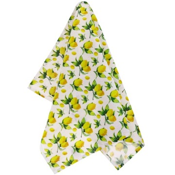 BAWEŁNIANA ŚCIERKA KUCHENNA CHŁONNA 45X65 LEMON