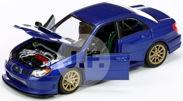 WELLY METALOWE AUTO MODEL SUBARU IMPREZA WRX STI