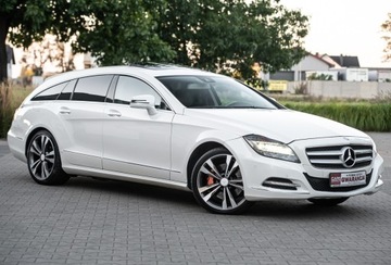 Mercedes CLS W218 Shooting Brake 350 CDI BlueEFFICIENCY 265KM 2013 MB CLS 350 cdi 265PS Shooting Brake 4-matic FUL OPCJA Biała Perła Efektowny, zdjęcie 21