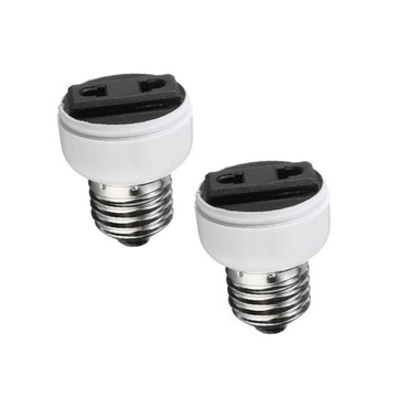 BIN E27 Lampa z gniazdem śrubowym Uchwyt na żarówkę Konwertuj gniazdko NICE