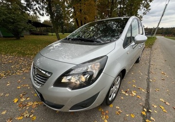 Opel Meriva II Mikrovan 1.4 Turbo ECOTEC 140KM 2012 Opel Meriva Bezwypadkowy, Oryginalny lakier, dobrze wyposazona, hak 1.4, zdjęcie 8
