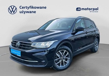 Volkswagen Tiguan II SUV Facelifting 1.5 TSI 150KM 2021 Volkswagen Tiguan Life Pakiet Premium, FV 23, ACC, Kamera cofania, Asyste