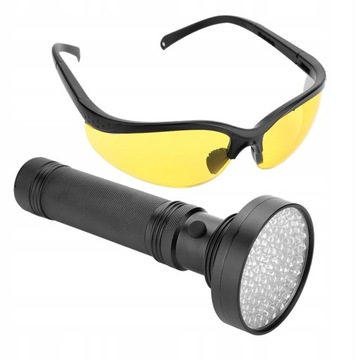 Detektor UV 100LED - ZNAJDŹ BURSZTYN Okulary