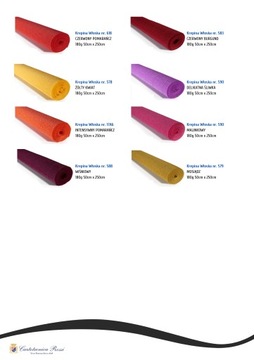 Креповая бумага Итальянский креп 180 г гофрированная папиросная бумага №. 17А5 персиковый