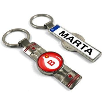 Брелок с ЛЮБОЙ ГРУППОЙ КРОВИ + СВОЕ ИМЯ для папы на День отца