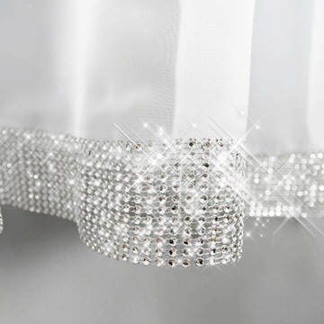 KOMPLET FIRANA BALKONOWA WOAL CYRKONIE TAŚMA