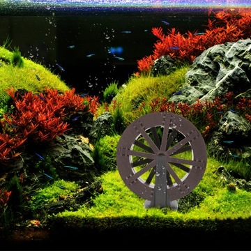 Реквизит сцены на мини-столе с фонтаном на колесах