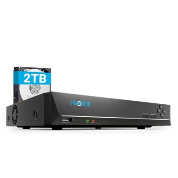 Rejestrator systemu nadzoru Reolink 8CH 4K PoE NVR