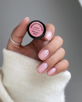 Kabos Natural Pink, 8 мл, резиновая основа для строительного покрытия