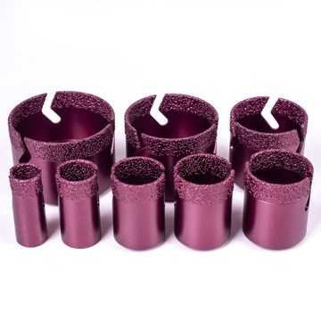 НАБОР АЛМАЗНЫХ КОРОНОК В КОРПУСЕ АЛМАЗНЫЕ СВЕРЛА 20–68 мм