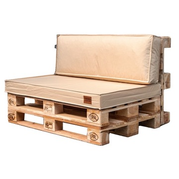 PALETY Poduchy ogrodowe na palety 120x65x10 pianka