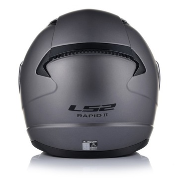 МОТОЦИКЛЬНЫЙ ШЛЕМ LS2 FF353 RAPID II TITAN MATT СИСТЕМА PINLOCK ECER 22.06