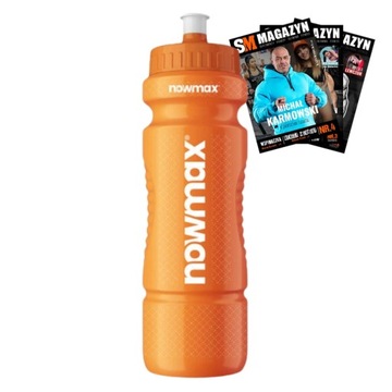 nowmax BIDON NA WODĘ ROWER SPORTOWY SZCZELNY 900ml