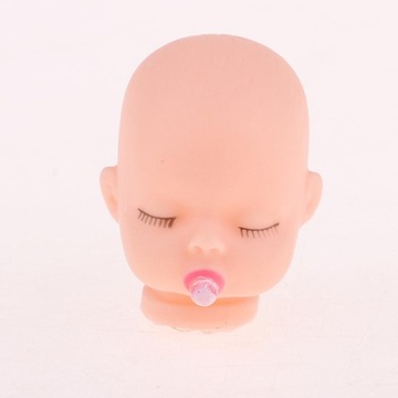 10 шт., мини-виниловая голова для спящей куклы