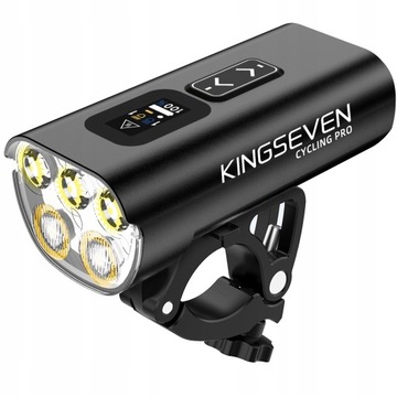 LAMPKA ROWEROWA oświetlenie rowerowe LED USB PRZÓD TYŁ ROWER 12 000mAh MOC