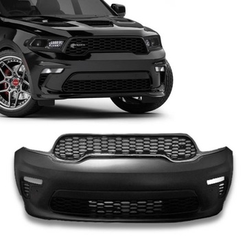 DODGE DURANGO 2021-2024 NÁRAZNÍK PŘEDNÍ + HALOGEN LED KOMPLETNÍ NOVÝ 21-24