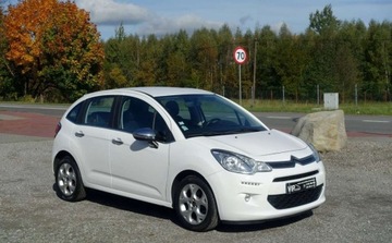 Citroen C3 II Hatchback facelifting 1.2 VTi 82KM 2014 Citroen C3 1.2 82KM LIFT 1 wlasciciel Wymieniony rozrzad LEDY Klima K.Serw