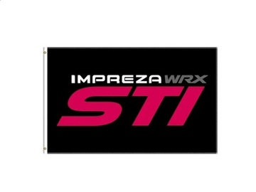 Флаг Subaru холст 90х150см огромный