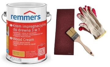Remmers krem impregnacyjny 3w1 teak 5l GRATIS
