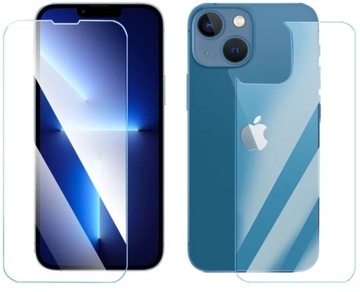 SZKŁO HARTOWANE DO IPHONE 13 NA PRZÓD + TYŁ