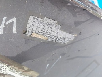БАМПЕР ЗАДНИЙ 86611-F1000 ПРОФИЛЬ KIA SPORTAGE 4 IV 15-18