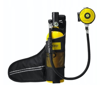 ZESTAW BUTLA DO NURKOWANIA 1L + TORBA + ZAWORY