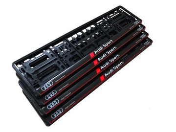 3D ГЕЛЕВАЯ РАМКА ДЛЯ НОМЕРНОГО ЗНАКА AUDI