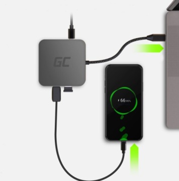 Концентратор GREEN CELL AK61 6 в 1