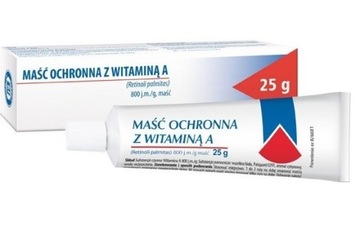 Maść ochronna z witaminą A 25g regeneracja skóry