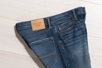 ABERCROMBIE & FITCH SPODNIE JEANSY 32/34