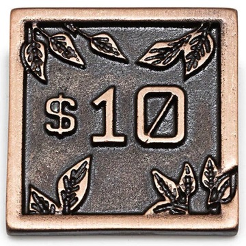 ZESTAW 70 METALOWYCH MONET ZAMIENNIK DO GRY ARK NOVA