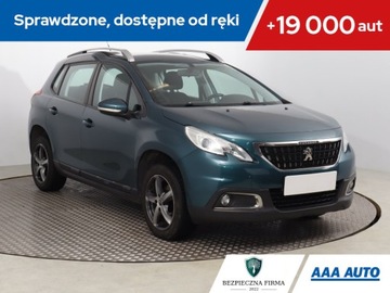 Peugeot 2008 I SUV Facelifting 1.2 PureTech 82KM 2017 Peugeot 2008 1.2 PureTech, Salon Polska