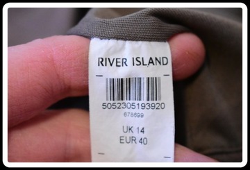 River Island brązowe bolerko narzutka 40 L