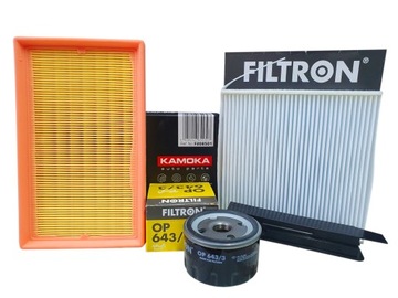 FILTRON ZESTAW FILTRÓW do RENAULT CLIO III MODUS