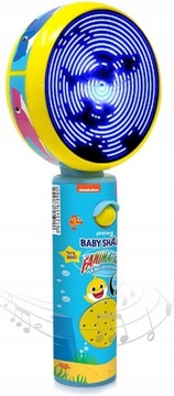 WIATRAK Wiatraczek BABY SHARK Projektor LED Muzyka