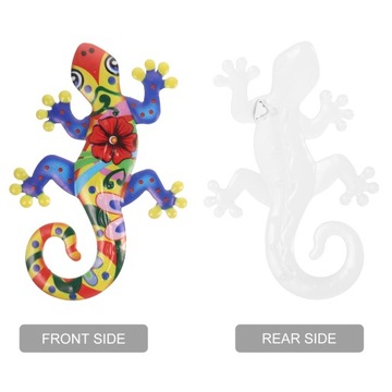 Настенное украшение Gecko из металла, кованое подвесное
