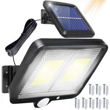 LAMPA SOLARNA 108 LED Z CZUJNIKIEM RUCHU ZMIERZCHU