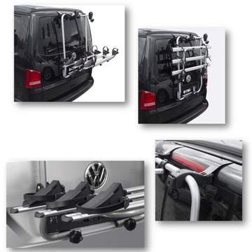 Uchwyt Rowerowy na Klapę Menabo Shadow 3 Rowery VW Transporter T5 2003-2015