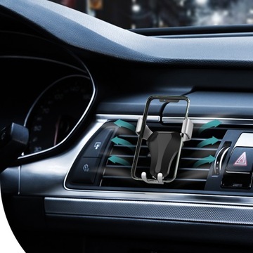 ДЕРЖАТЕЛЬ ДЛЯ ТЕЛЕФОНА РЕШЕТКА Gravity Черный