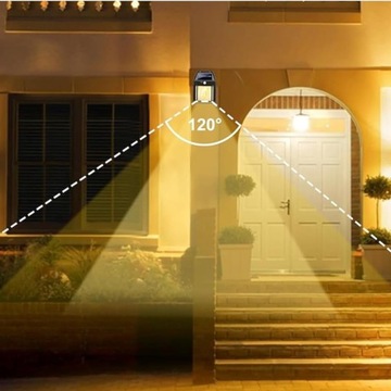 СОЛНЕЧНАЯ ЛАМПА НАСТЕННЫЙ ФОНАРЬ СВЕТОДИОДНАЯ ФАСАДНАЯ ЛАМПА ДЛЯ ОТКРЫТОГО САДА