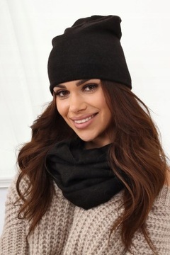 ЖЕНСКИЙ КОМПЛЕКТ ШАПКА-БИНИ ЮБКА ДЛЯ ГОЛЬФ-ТРУБА БОЛЬШОЙ ЗИМНИЙ ТЕПЛЫЙ КОМПЛЕКТ 2468