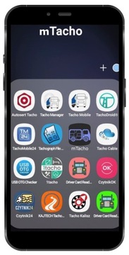 mTacho| CZYTNIK KART KIEROWCÓW| TACHOGRAFU| TACHO| KIEROWCY|USB-C + PROGRAM