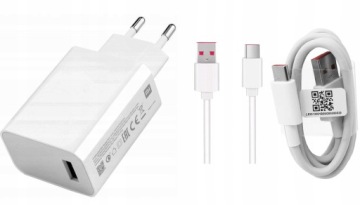Зарядное устройство Xiaomi Turbo Charge MDY-11-EZ 3A 33W USBC USB C + USB кабель ОРИГИНАЛ