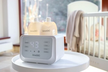 InnoGIO GIOwarm Fast Duon двойной подогреватель бутылочек и стерилизатор
