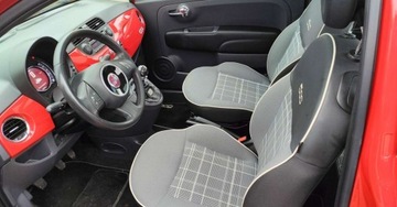 Fiat 500 II Seria 4 1.2 69KM 2015 Fiat 500 Fiat 500 1,2MPI 69KM 35tys km czujniki park, klimatronic, szklany, zdjęcie 14