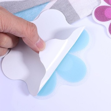 20 шт., наклейки с русалкой, цветочные наклейки, напольная наклейка