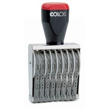 Ręczny numerator ustawiany 09008 8 cyfr 9mm