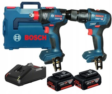 BOSCH SUPER ZESTAW GDX 18V-200 + GSR 18V-50 SET