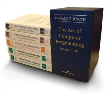 Art of Computer Programming, The, Volumes 1-4B, Boxed Set DONALD KNUTH