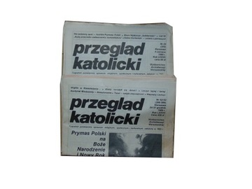 PRZEGLĄD KATOLICKI zestaw 36 numerów z 1989r